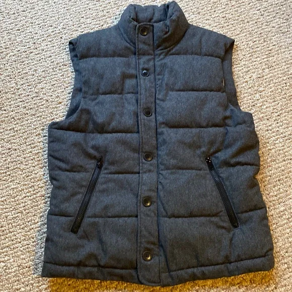 H&M Men’s Wool Blend Puffer Vest - Picture 1 of 6
